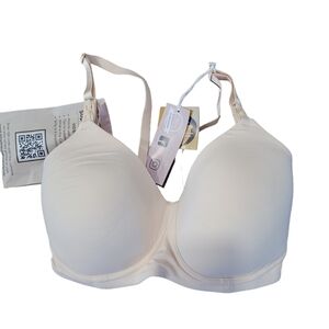 NWT Simple Wishes‎ Beige Nude Nursing Bra - Size 32F